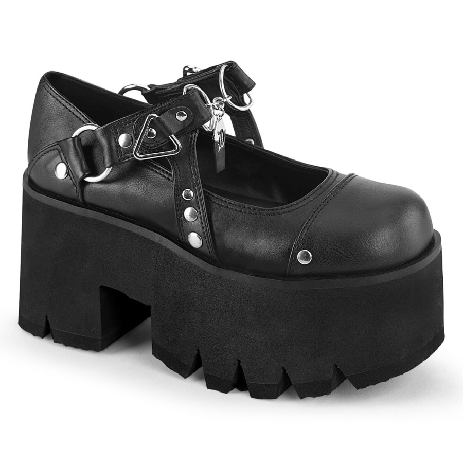 ashes_33_black_vegan_leather_zapatos_demonia.jpg Ashes-33 Black Vegan Leather Zapatos Demonia - Image 1