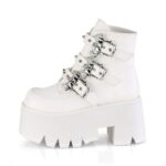Ashes-55 White Vegan Leather Demonia Colombia - Image 4