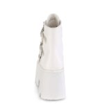 Ashes-55 White Vegan Leather Demonia Colombia - Image 5