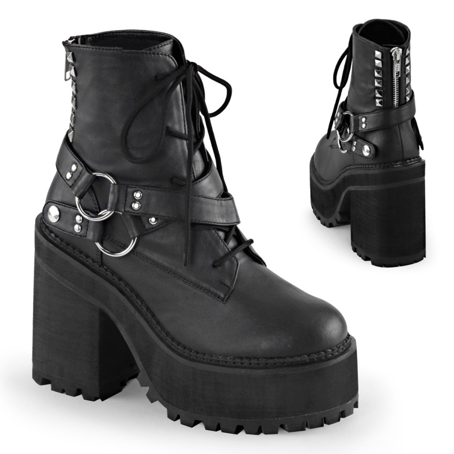 assault_101_black_vegan_leather_demonia_colombia.jpg Assault-101 Black Vegan Leather Demonia Colombia - Image 1