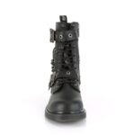 Bolt-250 Black Vegan Leather Demonia Colombia - Image 3