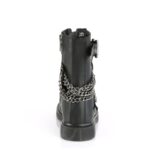 Bolt-250 Black Vegan Leather Demonia Colombia - Image 5