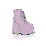 Camel-203 Enamel Pin Zapatos Demonia Pink - Image 2