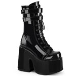 Camel-250 Black Patent Demonia Colombia - Image 2