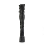 Camel-300 Zapatos Demonia Black Str Vegan Leather - Image 3