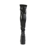Camel-300 Zapatos Demonia Black Str Vegan Leather - Image 5