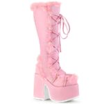Camel-311 Pastel Pink Vegan Leather Demonia Colombia