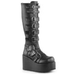 Concord-108 Black Vegan Leather Demonia Colombia - Image 2