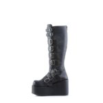 Concord-108 Black Vegan Leather Demonia Colombia - Image 4