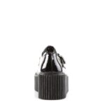 Creeper-214 Black Patent Zapatos Demonia - Image 5