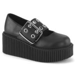 Creeper-230 Black Vegan Leather Zapatos Demonia - Image 2