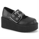 Creeper-230 Black Vegan Leather Zapatos Demonia - Image 6