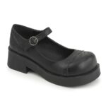 Crux-07 Zapatos Demonia Black Vegan Leather - Image 2