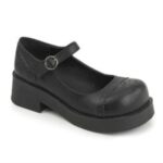 Crux-07 Zapatos Demonia Black Vegan Leather - Image 6