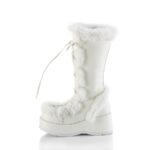 Cubby-311 Demonia Colombia White Vegan Leather - Image 4