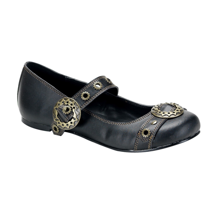 daisy_09_zapatos_demonia_black_vegan_leather.jpg Daisy-09 Zapatos Demonia Black Vegan Leather - Image 1