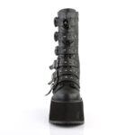 Damned-225 Black Vegan Leather Demonia Colombia - Image 3