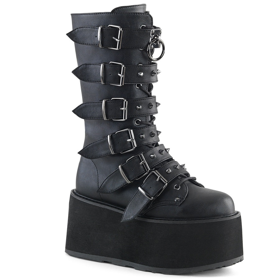 damned_225_black_vegan_leather_demonia_colombia.jpg Damned-225 Black Vegan Leather Demonia Colombia - Image 1
