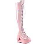 Demonia Colombia Baby Pink Stretch Holo Dynamite-300