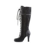 Demonia Colombia Black Lace Overlay Glam-240 - Image 4
