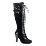 Demonia Colombia Black Lace Overlay Glam-240 - Image 6