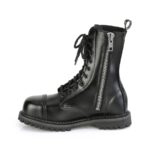 Demonia Colombia Black Leather Riot-10 - Image 4
