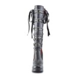 Demonia Colombia Black-Red Vegan Leather Crypto-106 - Image 3