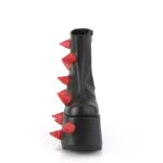 Demonia Colombia Black-Red Vegan Leather Slay-77 - Image 3