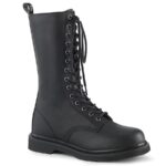 Demonia Colombia Black Vegan Leather Bolt-300