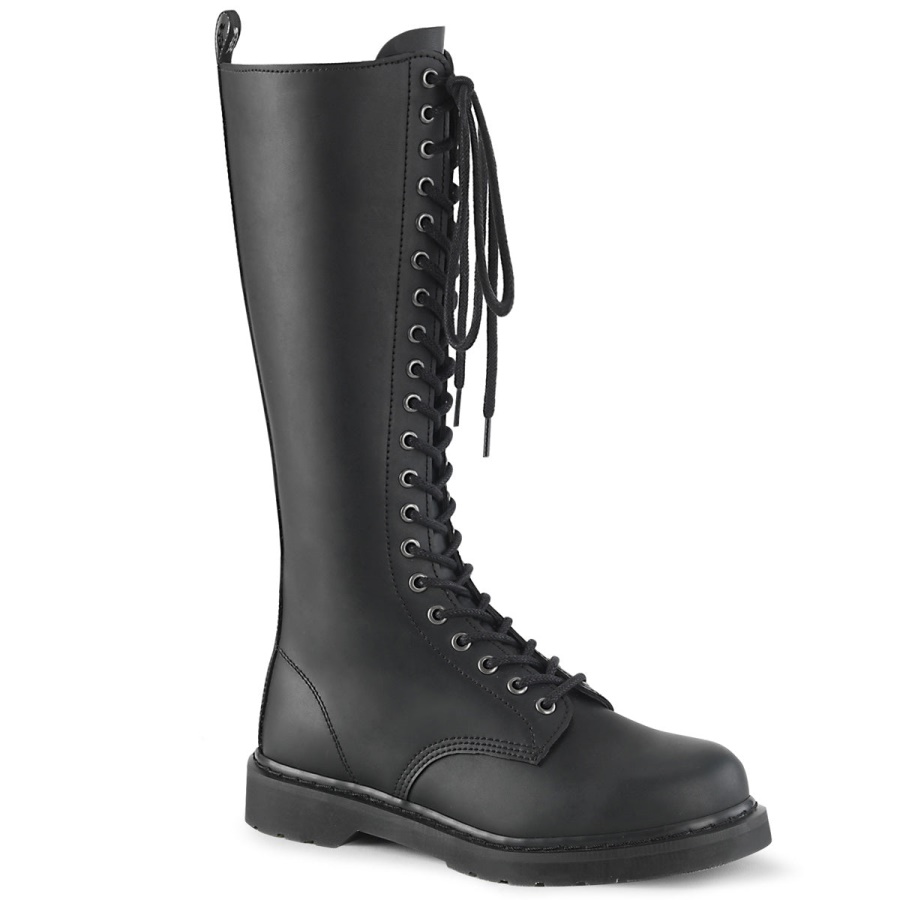 demonia_colombia_black_vegan_leather_bolt_400.jpg Demonia Colombia Black Vegan Leather Bolt-400 - Image 1