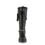 Demonia Colombia Black Vegan Leather Bratty-206 - Image 3