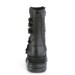 Demonia Colombia Black Vegan Leather Neptune-210 - Image 5