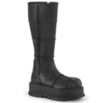 Demonia Colombia Black Vegan Leather Slacker-230 - Image 2
