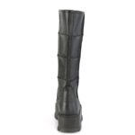 Demonia Colombia Black Vegan Leather Slacker-230 - Image 5