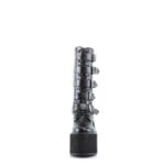 Demonia Colombia Black Vegan Leather Swing-220 - Image 3