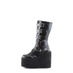 Demonia Colombia Black Vegan Leather Swing-220 - Image 4