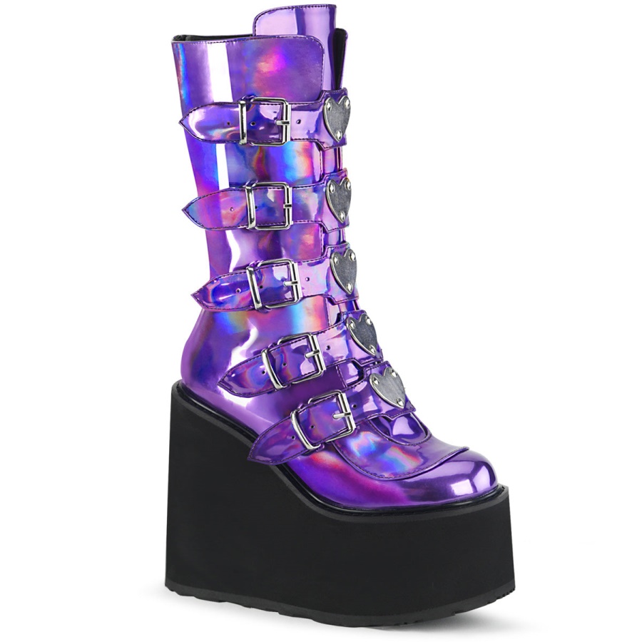 demonia_colombia_purple_hologram_swing_230.jpg Demonia Colombia Purple Hologram Swing-230 - Image 1