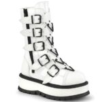 Demonia Colombia White Patent Slacker-160 - Image 2