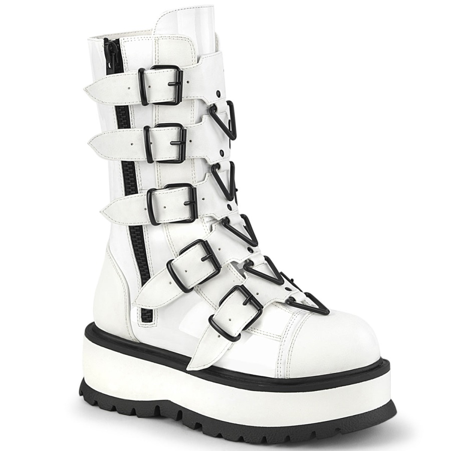 demonia_colombia_white_patent_slacker_160.jpg Demonia Colombia White Patent Slacker-160 - Image 1