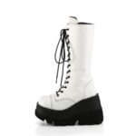 Demonia Colombia White Vegan Leather Shaker-72 - Image 4