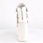 Demonia Colombia White Vegan Leather Swing-105 - Image 5