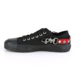 Deviant-07 Zapatos Demonia Black Canvas - Image 4