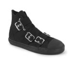 Deviant-109 Zapatos Demonia Black Canvas - Image 2