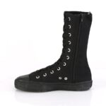 Deviant-201 Black Canvas Zapatos Demonia - Image 4