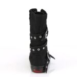 Deviant-204 Zapatos Demonia Black Canvas - Image 5