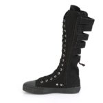 Deviant-310 Black Canvas Zapatos Demonia - Image 4