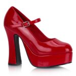 Dolly-50 Red Patent Zapatos Demonia - Image 2