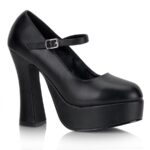 Dolly-50 Zapatos Demonia Black Vegan Leather