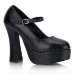 Dolly-50 Zapatos Demonia Black Vegan Leather - Image 6