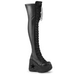 Dynamite-300 Black Str Vegan Leather Demonia Colombia - Image 2